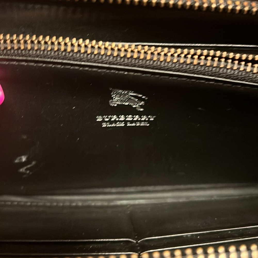 Burberry black label Taupe Geometric Wallet - Picture 7 of 7